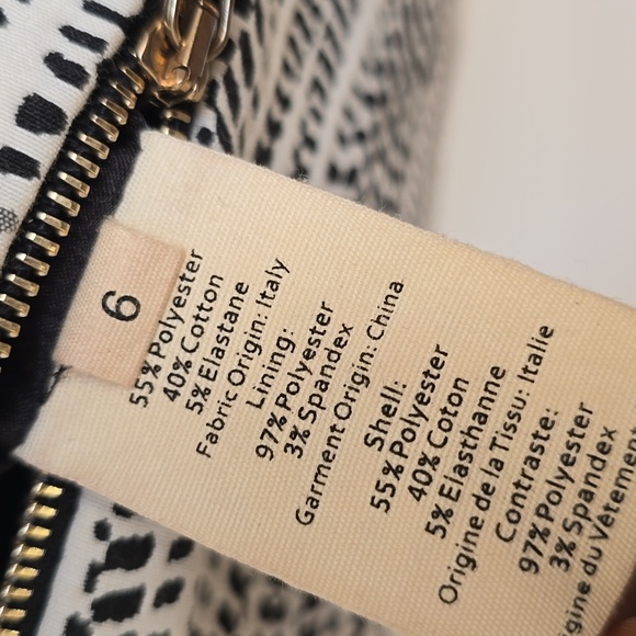 L'Agence x Intermix Monochrome Abstract Eva Print Sleeveless Sheath Dre - Picture 12 of 13